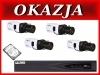Zestaw monitoringu 4 kamer IP 2Mpix, rejestratora na 4 kamery IP, dysk twardy